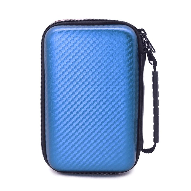VSEER Carrying Case for Nintendo 3DS XL/New 3DS - Hard Protective Shell Travel Case - Blue - Image 3